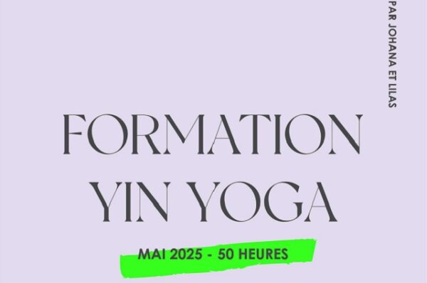 Formation 50h de Yin Yoga